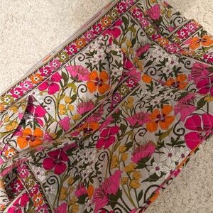 Vera Bradley Floral Travel Bag - Pink, Orange, Green